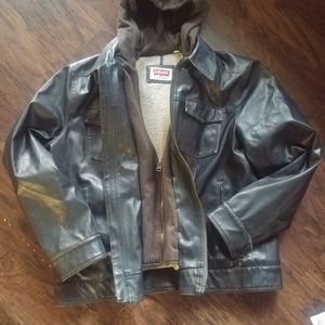 leather jacket Levis like new